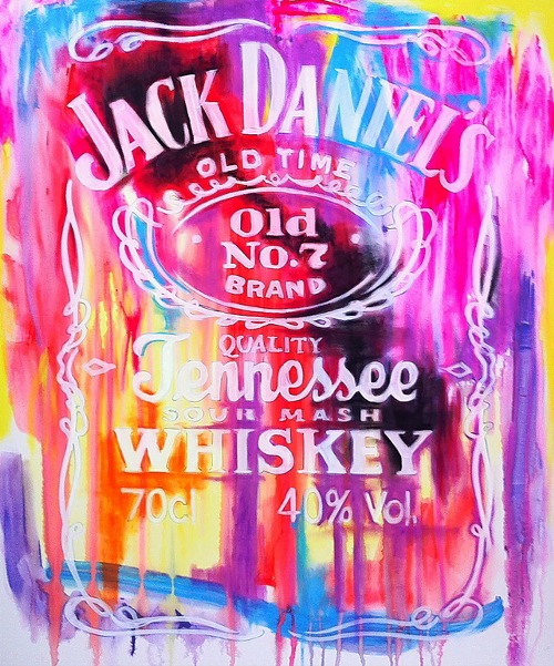 jack daniels painting